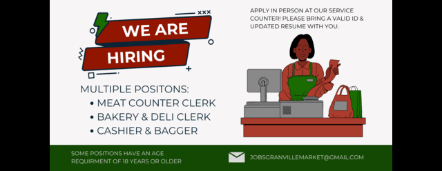We are hiring mobile banner